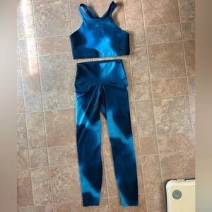 Women’s Nike Yoga sports bra and leggings combo, top sz, S; leggings sz XS